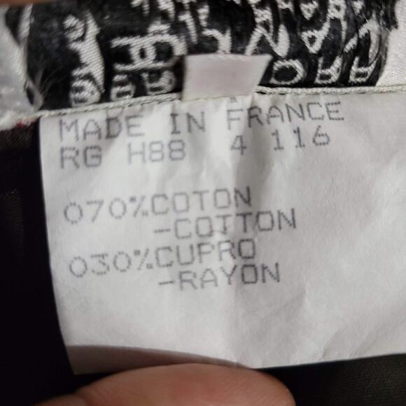 Yves Saint Laurent Velvet Skirt Brown Vintage Pencil Rive Gauche YSL Size 38 XS - Picture 9 of 12